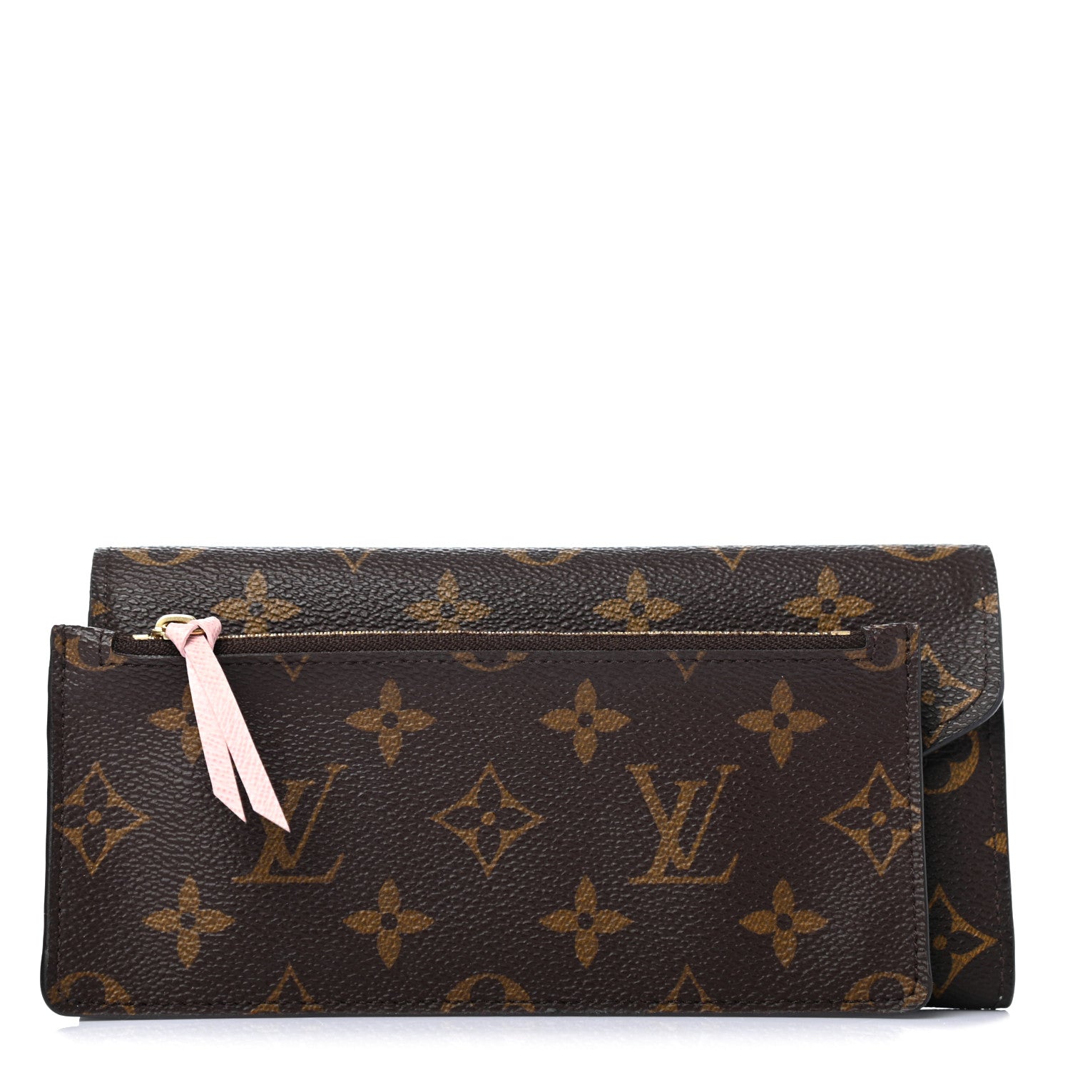 Louis Vuitton Monogram Josephine Wallet Rose Ballerine 1 of 4