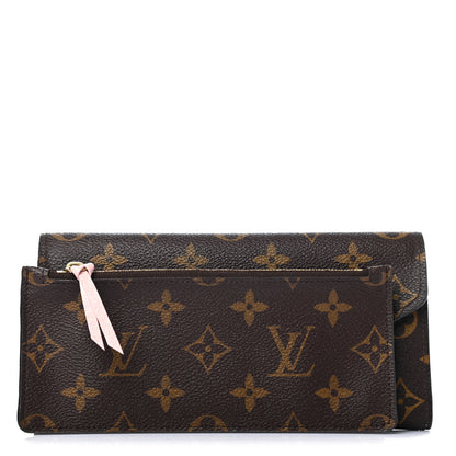 Louis Vuitton Monogram Josephine Wallet Rose Ballerine 1 of 4