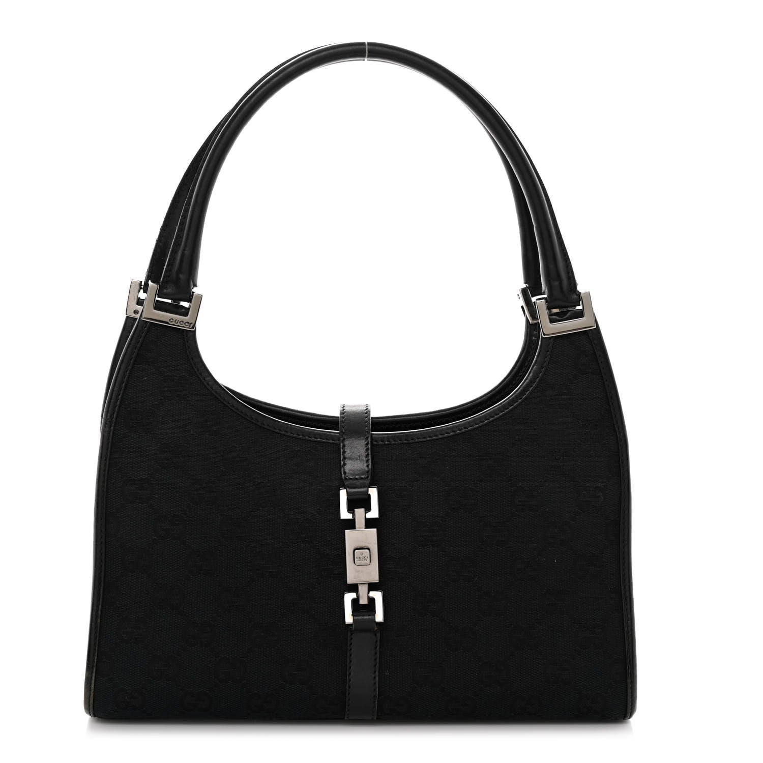 Gucci Monogram Jackie O Black 1 of 13