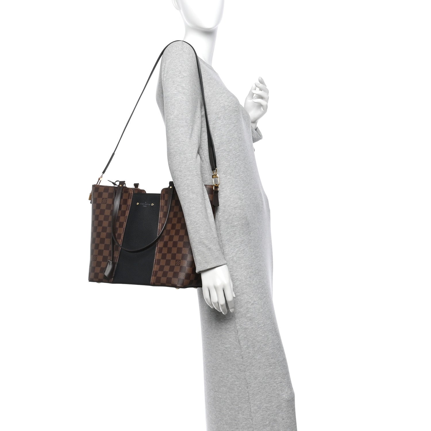 Louis Vuitton Damier Ebene Jersey Black 2 of 12