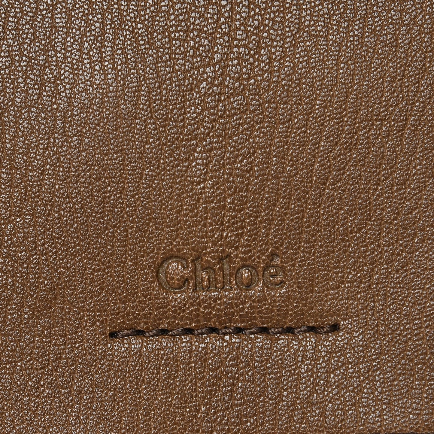 Goatskin Medium Faye Shoulder Bag Woody Khaki