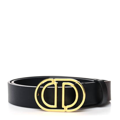 Christian Dior Calfskin CD Belt 85 Black 1 of 6