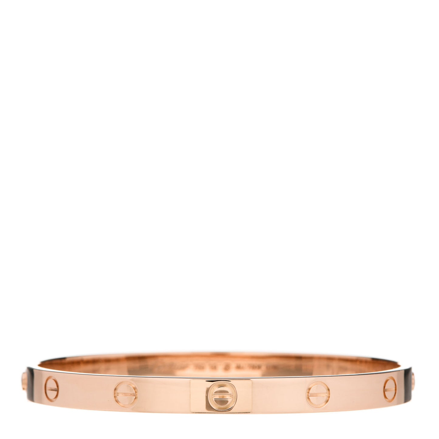 18K Pink Gold LOVE Bracelet 19
