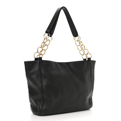 Chanel Caviar CC Shoulder Bag Black 2 of 14