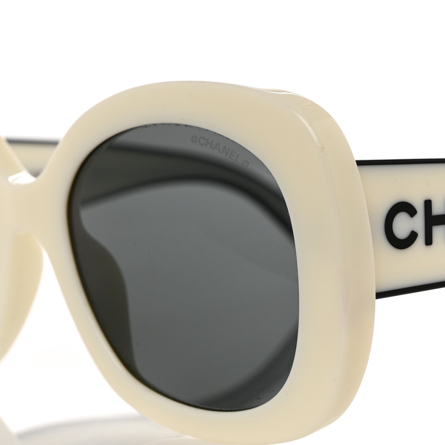 Chanel Acetate Sunglasses 71414A White 7 of 8