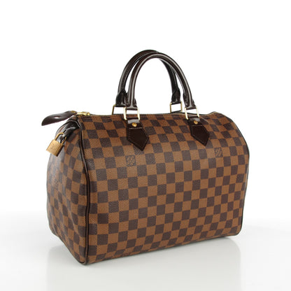 Louis Vuitton Damier Ebene Speedy 30 3 of 9
