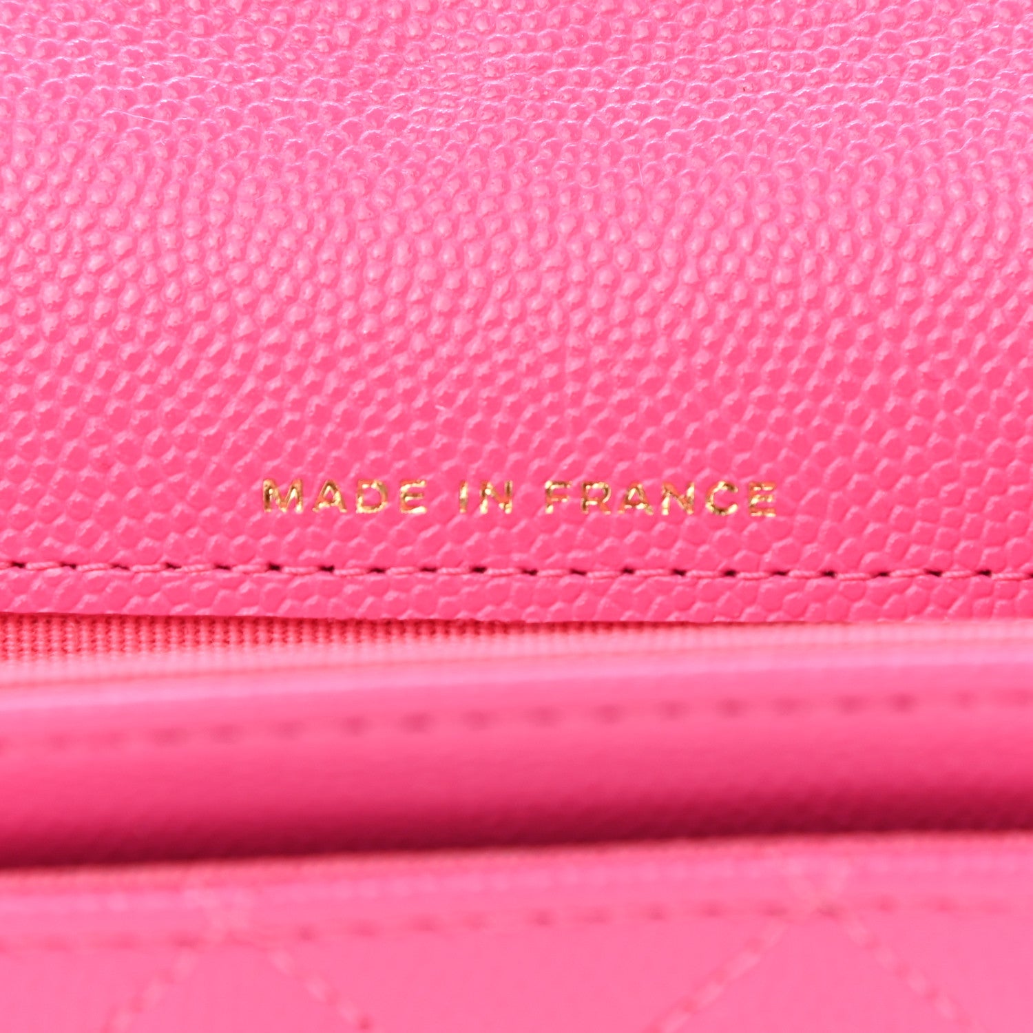 Chanel Caviar Quilted Flap Card Holder Wallet Pink 7 of 9