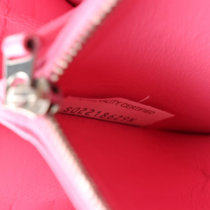 Bottega Veneta Nappa Intrecciato Zip Around Wallet Rosa Shock 7 of 9