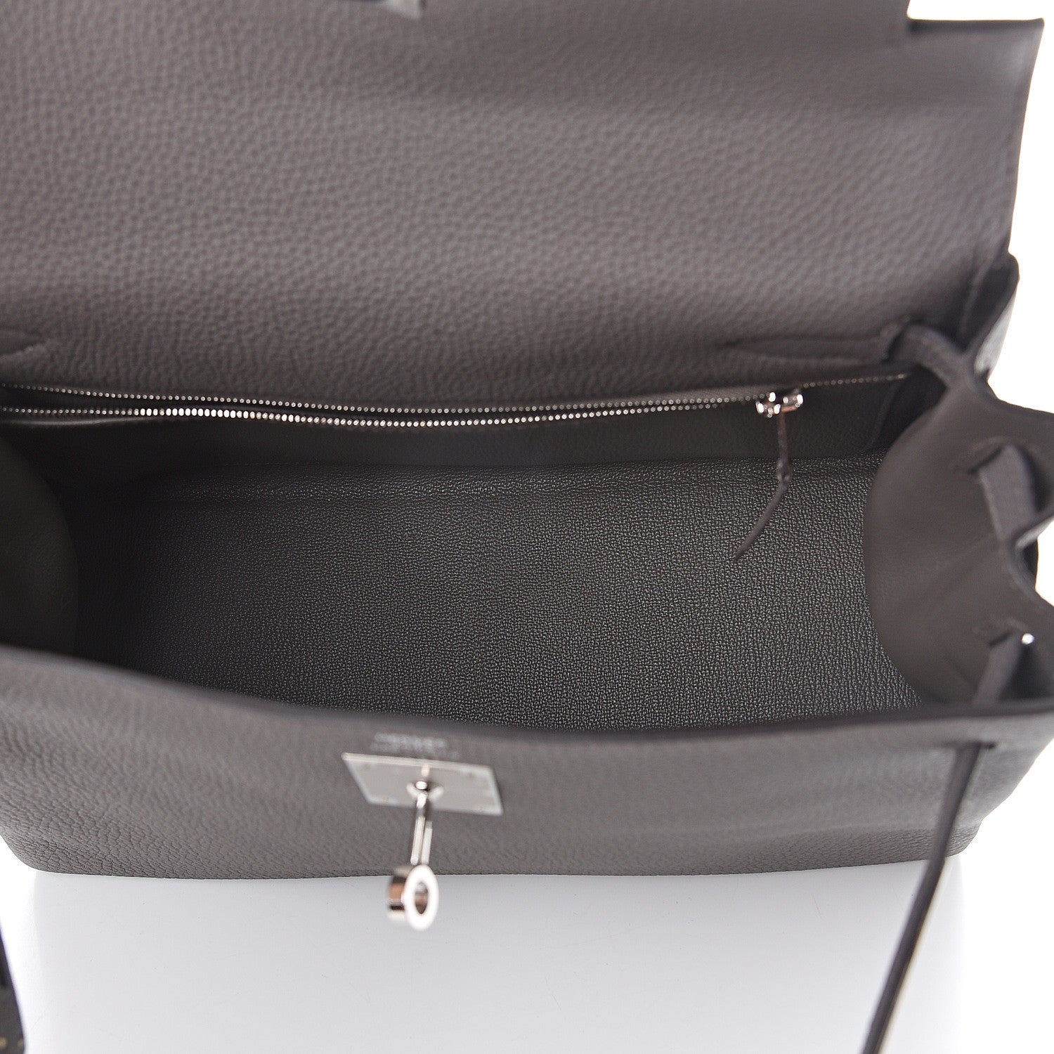Hermes Togo Kelly Retourne 28 Etain 4 of 8