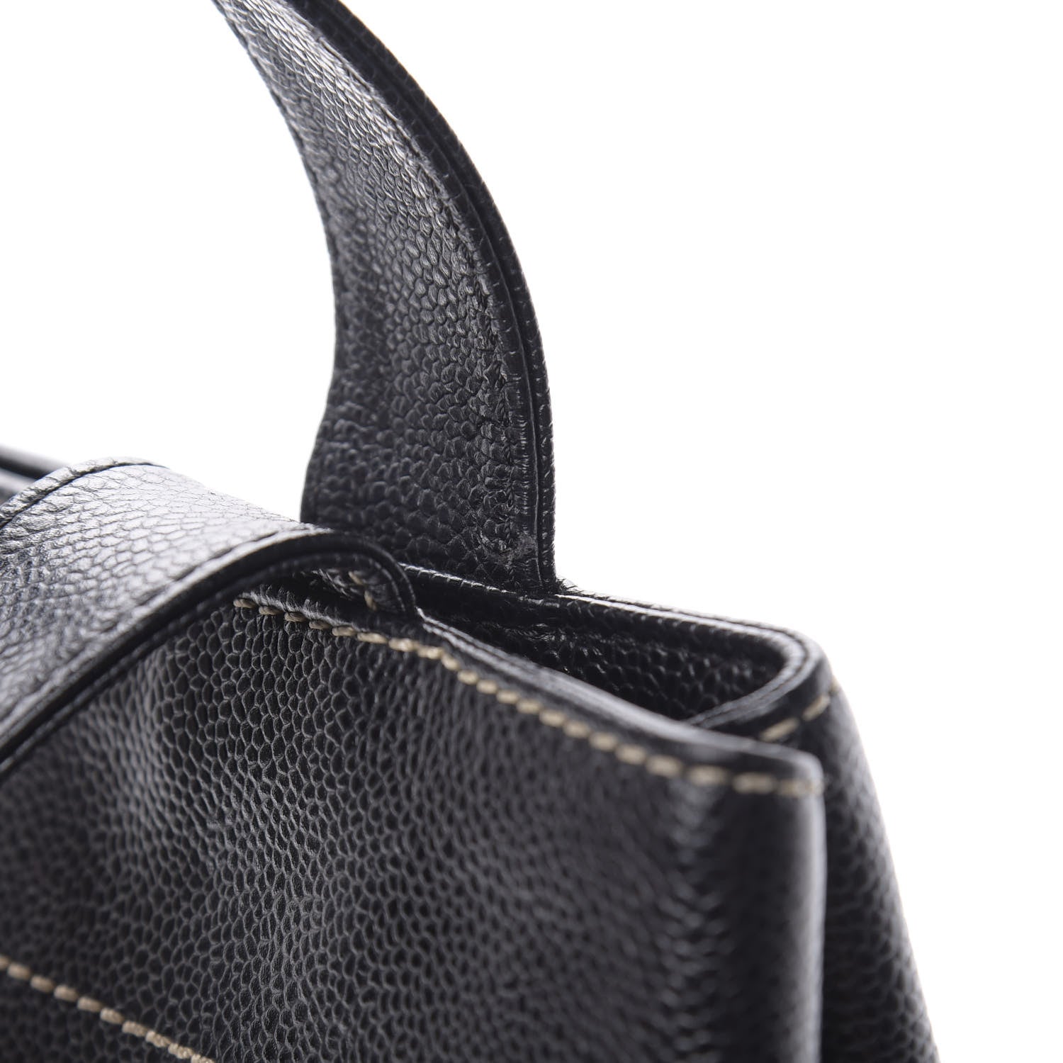Chanel Caviar CC Tote Black 12 of 13
