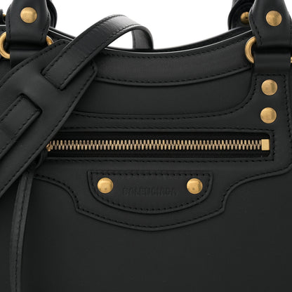 Balenciaga Smooth Calfskin Neo Classic Brass Hardware S City Black 8 of 13