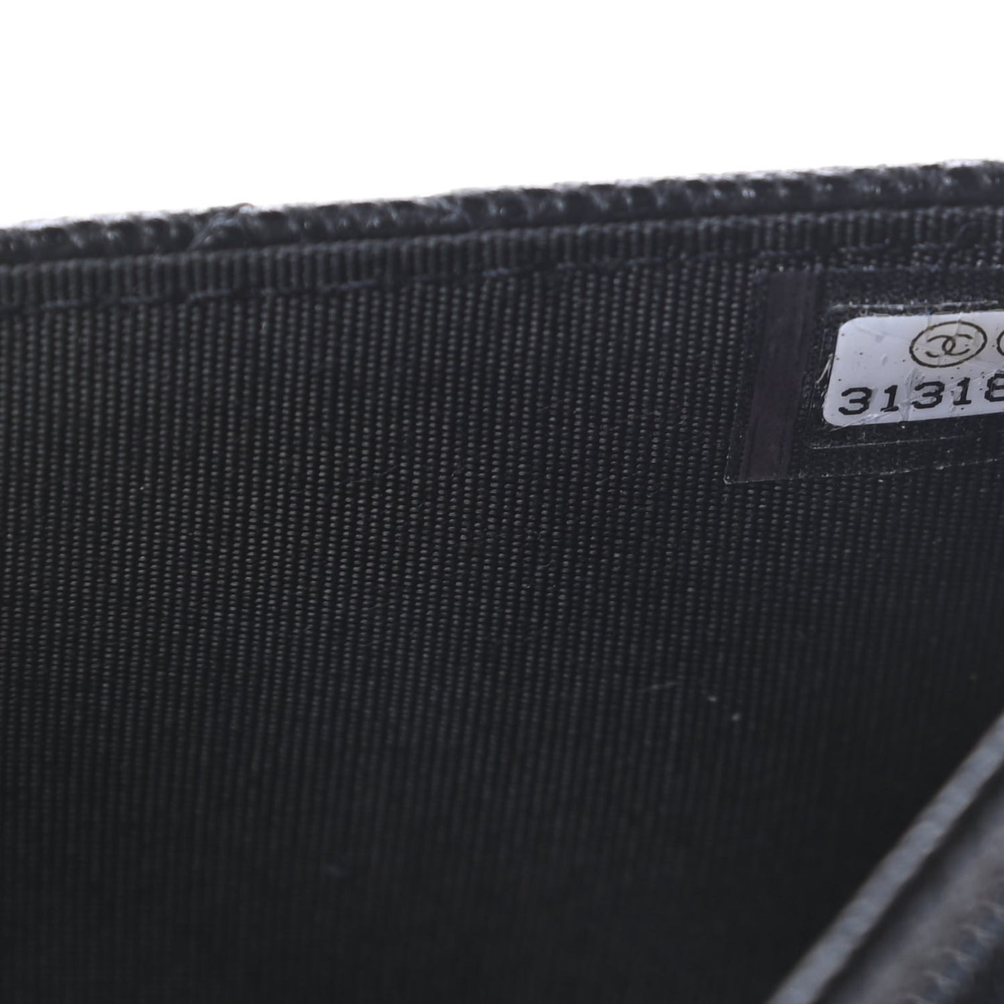 Caviar Quilted Coco Candy Wallet On Chain WOC Black
