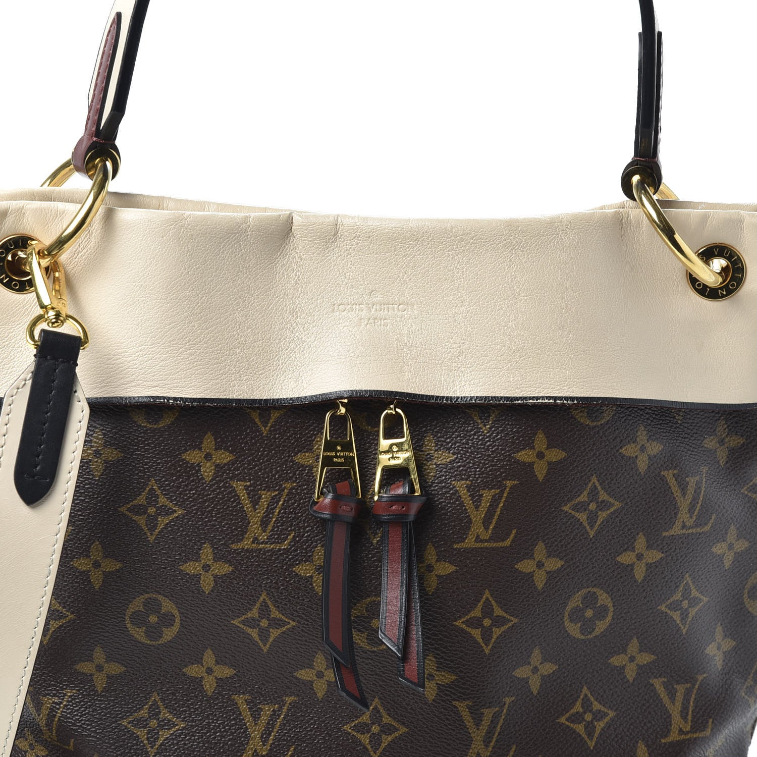 Louis Vuitton Monogram Tuileries Besace Creme 8 of 8