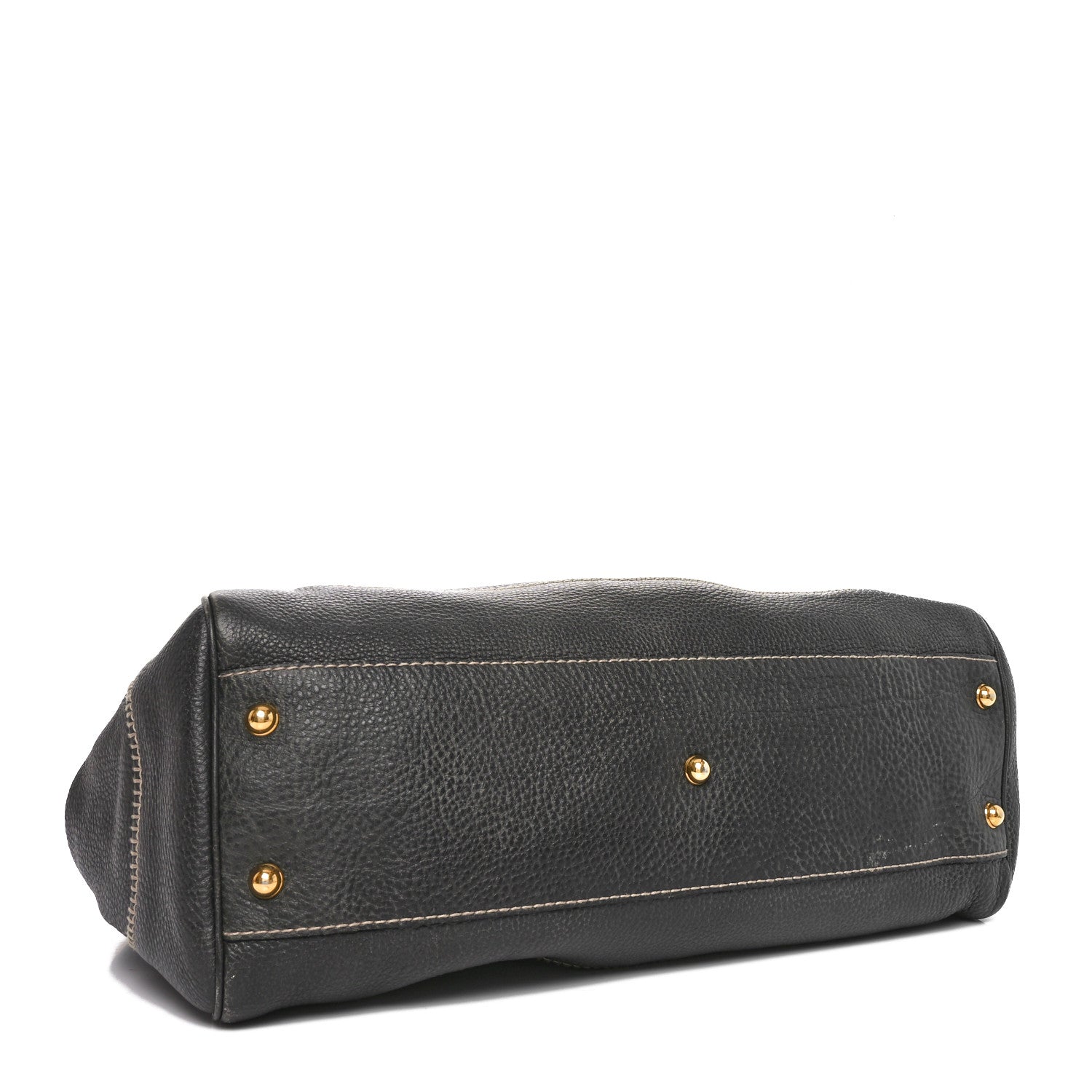 Gucci Calfskin Large New Pelham Shoulder Bag Grey 4 of 10