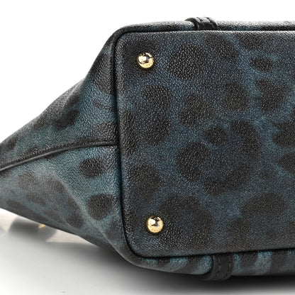 Dolce & Gabbana Coated Canvas Leopard Print Miss Escape Tote 7 of 12