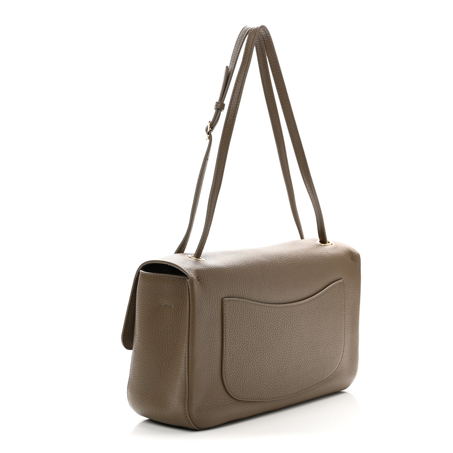 Chanel Grained Calfskin Small Souplissimo Maxi Flap Light Brown 3 of 11