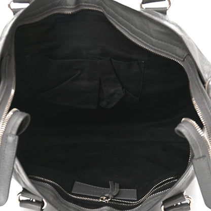 Balenciaga Agneau Silver Metallic Edge Hardware City Gris Cendre 4 of 9
