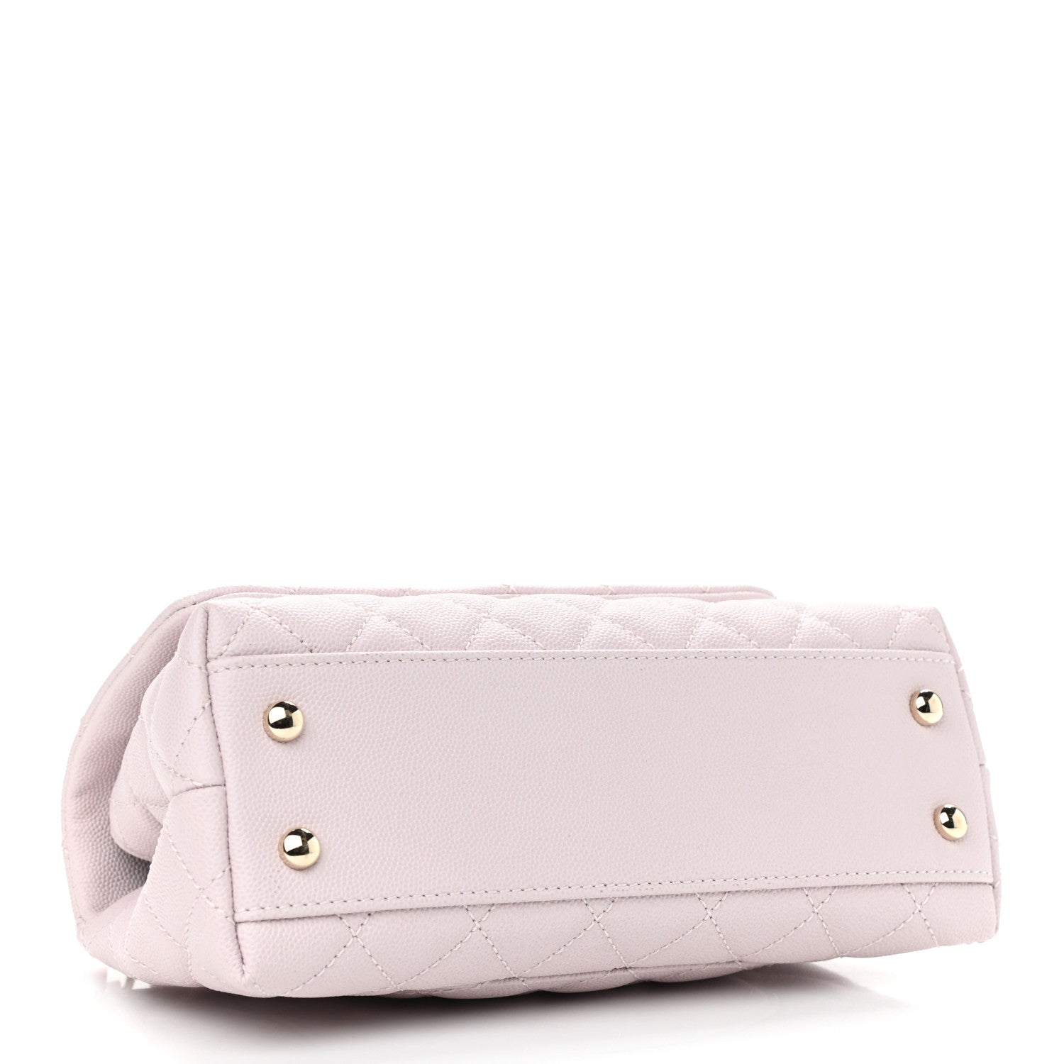 Chanel Caviar Quilted Mini Coco Handle Flap Lilas Lilac 4 of 9