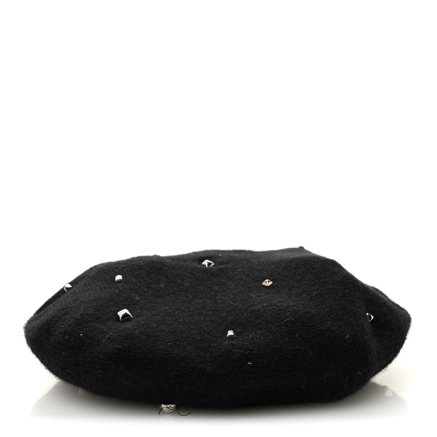 Hermes Cashmere Medor Studded Darling Beret S Black 6 of 9