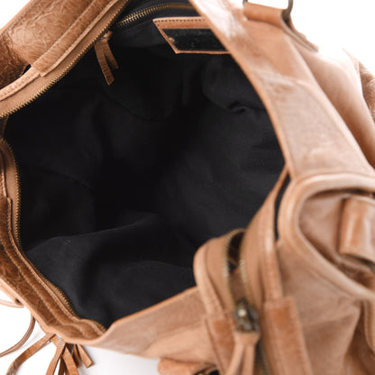 Balenciaga Chevre Classic Hardware City Caramel 6 of 9