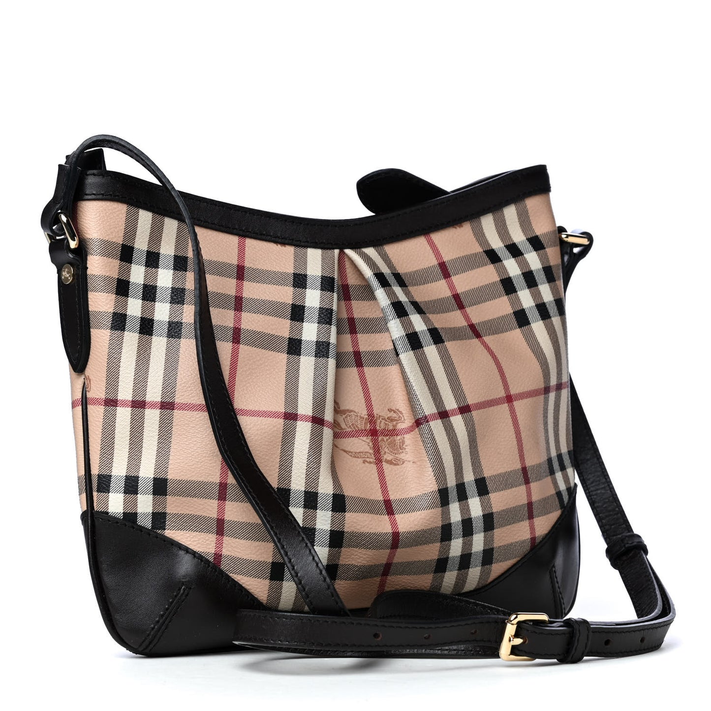Haymarket Check Hartham Shoulder Bag Chocolate