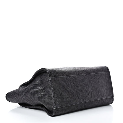 Chanel Canvas Medium Deauville Tote Grey 3 of 11