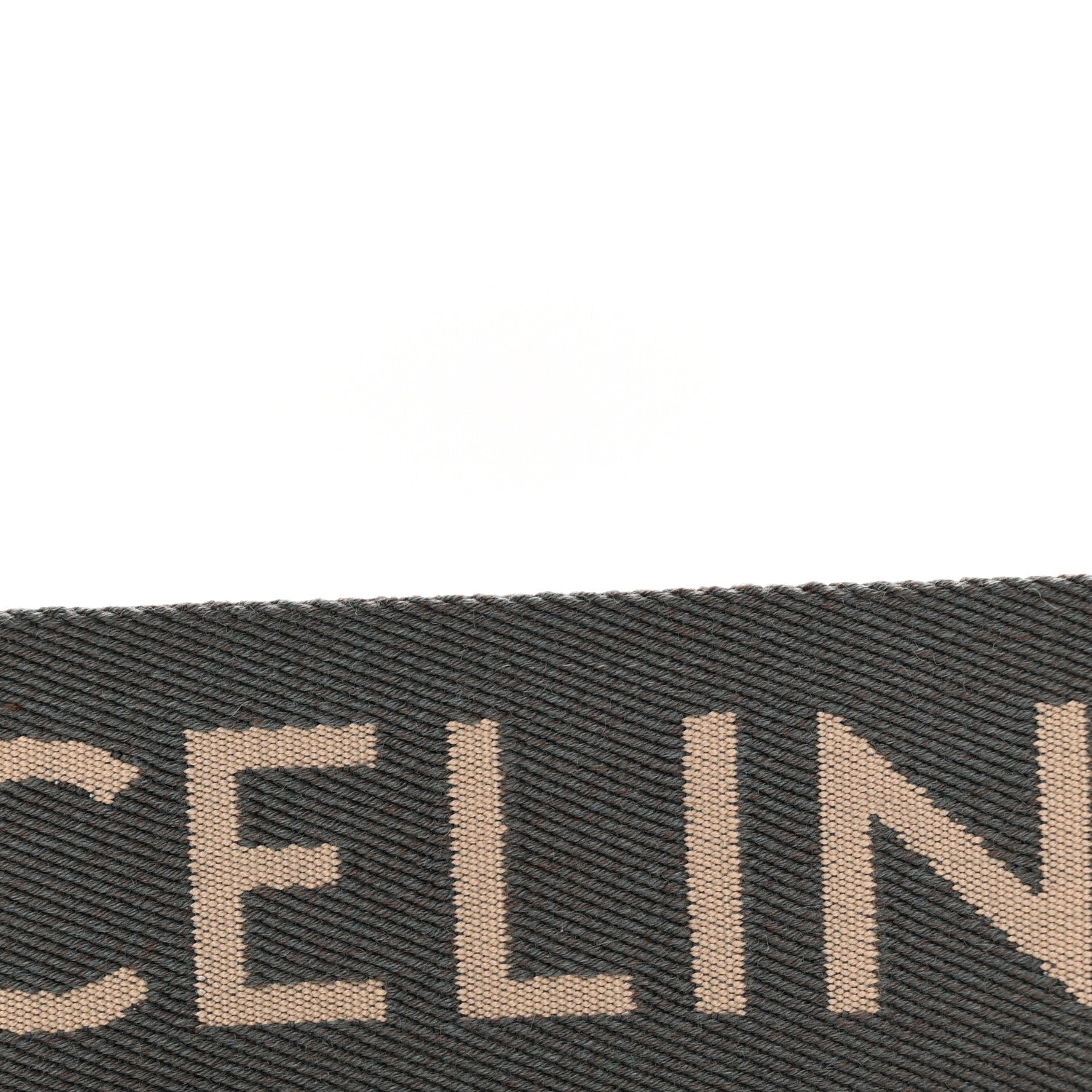 Celine Canvas Logo Strap Grey 4 of 6