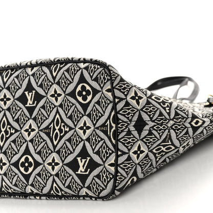 Louis Vuitton Jacquard Since 1854 Neverfull MM Grey 10 of 10