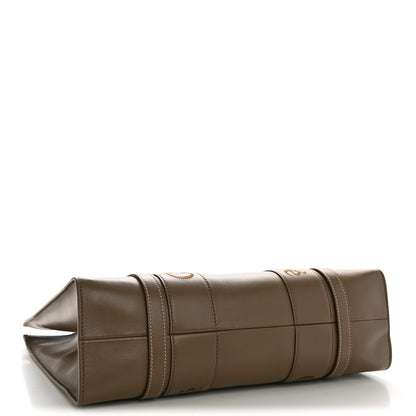 Chloe Calfskin Medium Woody Tote Army Green 4 of 13