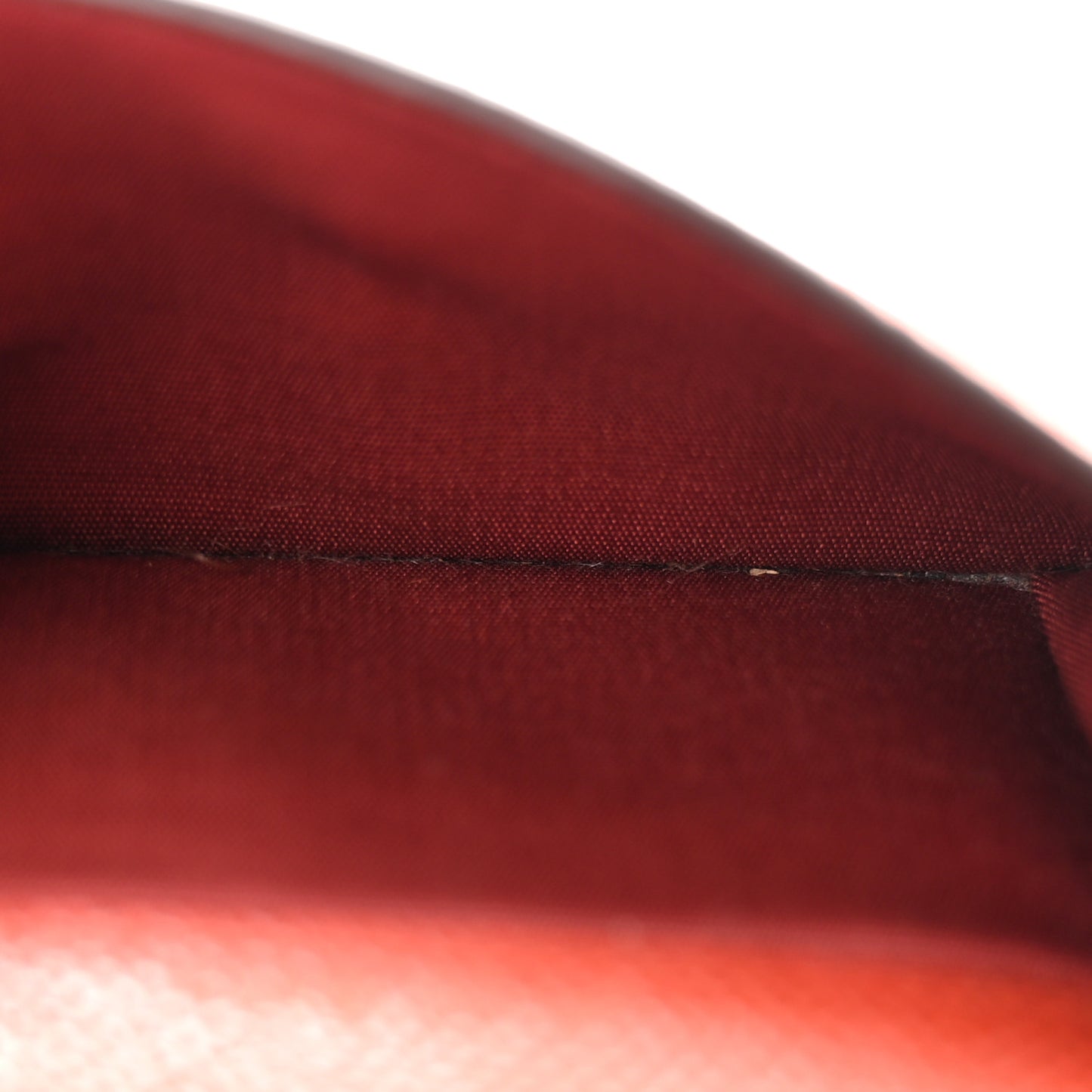 Grained Calfskin Flap Chain Card Holder Ramas