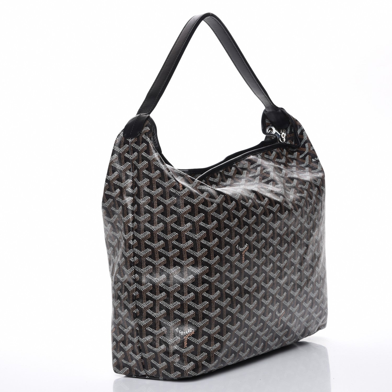 Goyard Goyardine Fidji Zip Hobo Black 3 of 7