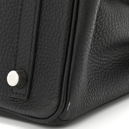 Hermes Togo Birkin 25 Black 13 of 15