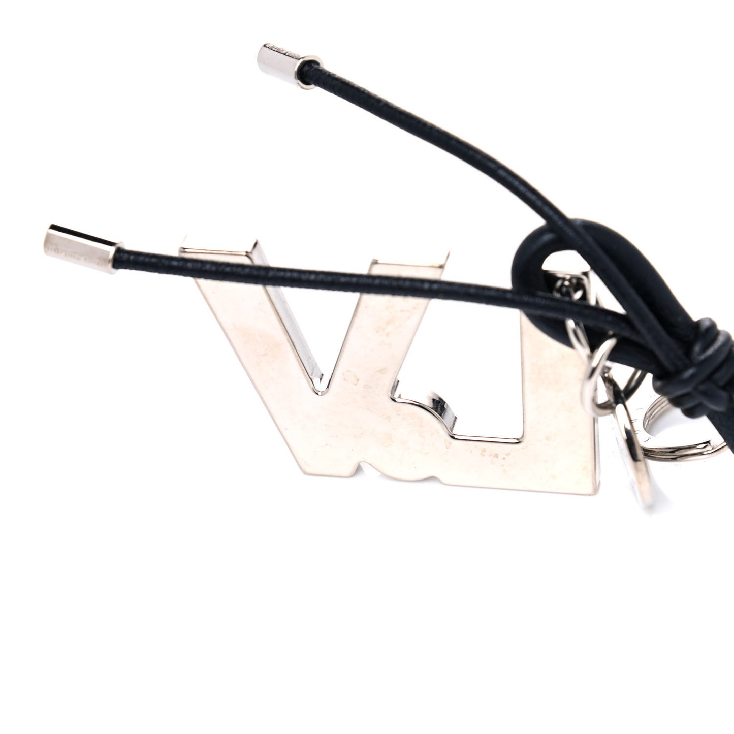 Calfskin Rope Bag Charm Key Holder