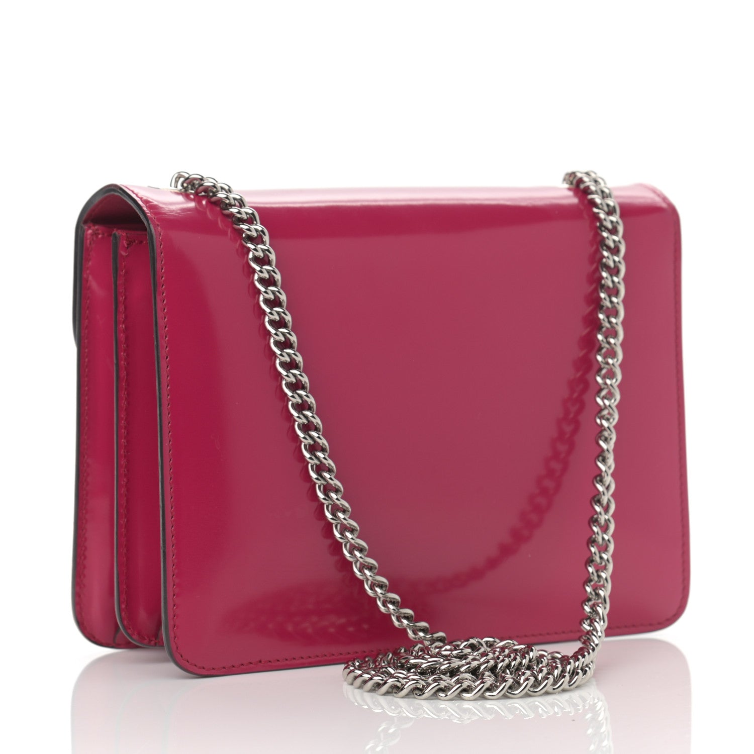 Gucci Shade Lux Calfskin Small Interlocking G Shoulder Bag Petunia 3 of 16