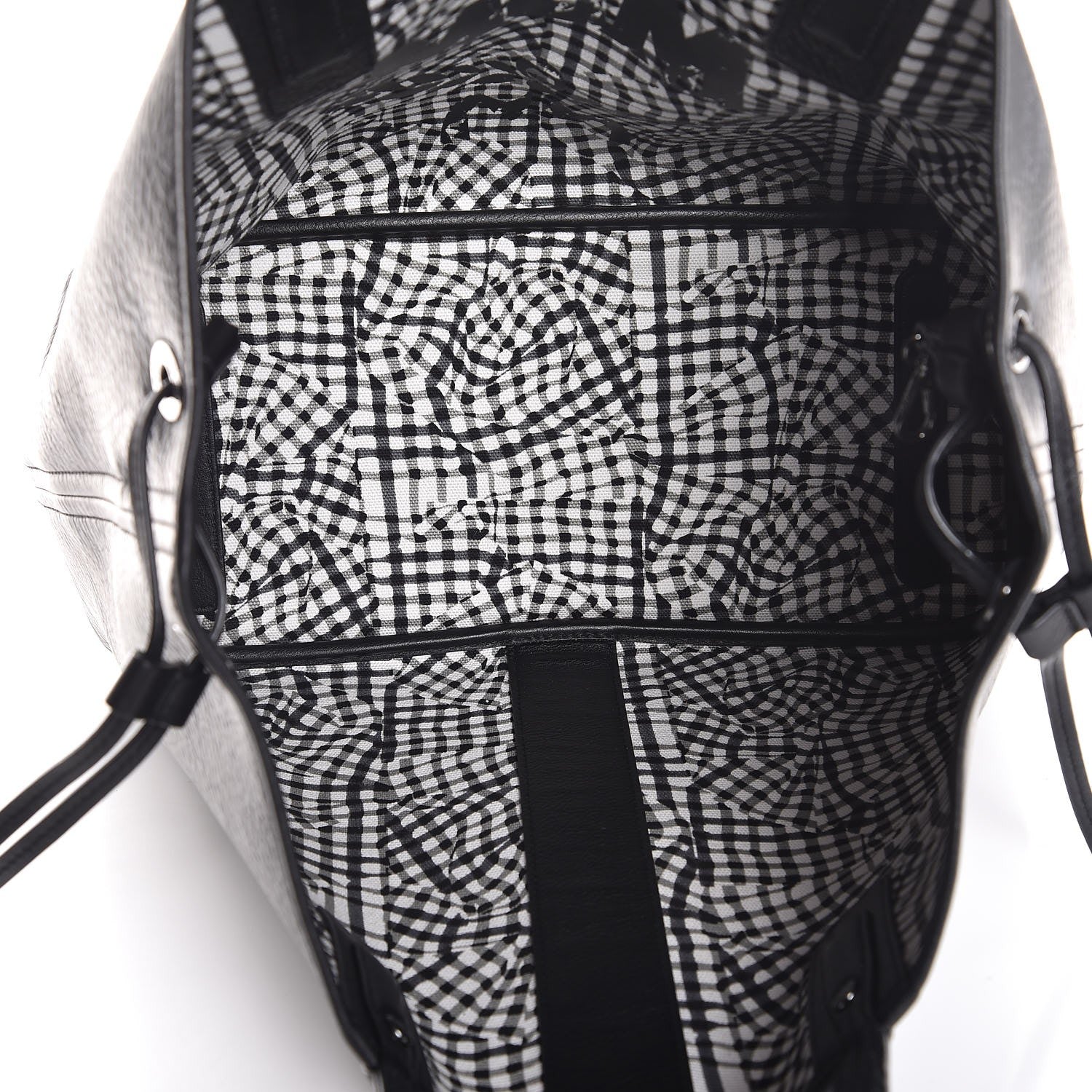 MCM Visetos Medium Liz Reversible Shopper Tote Black 11 of 16