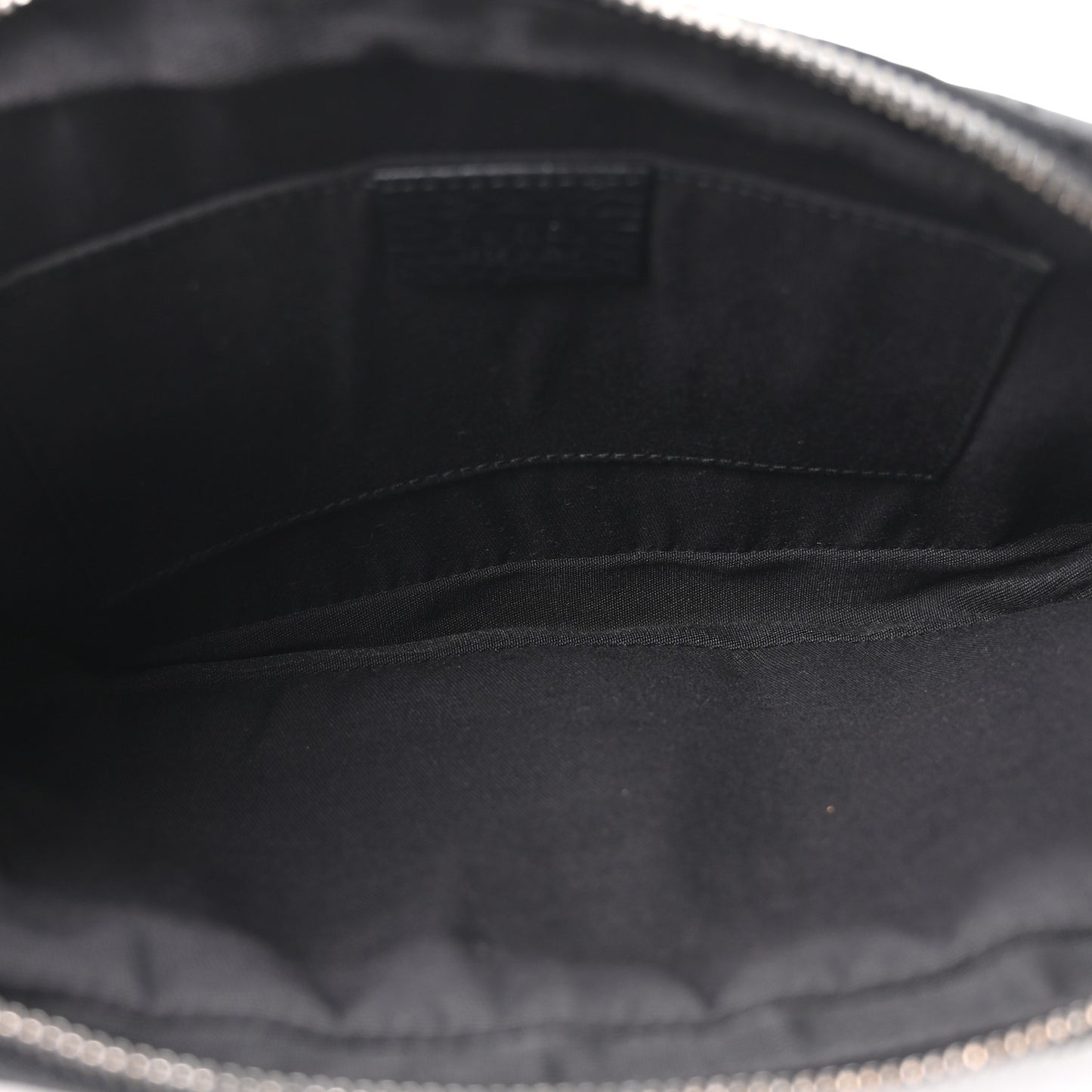 Nylon Monogram Belt Bag Black