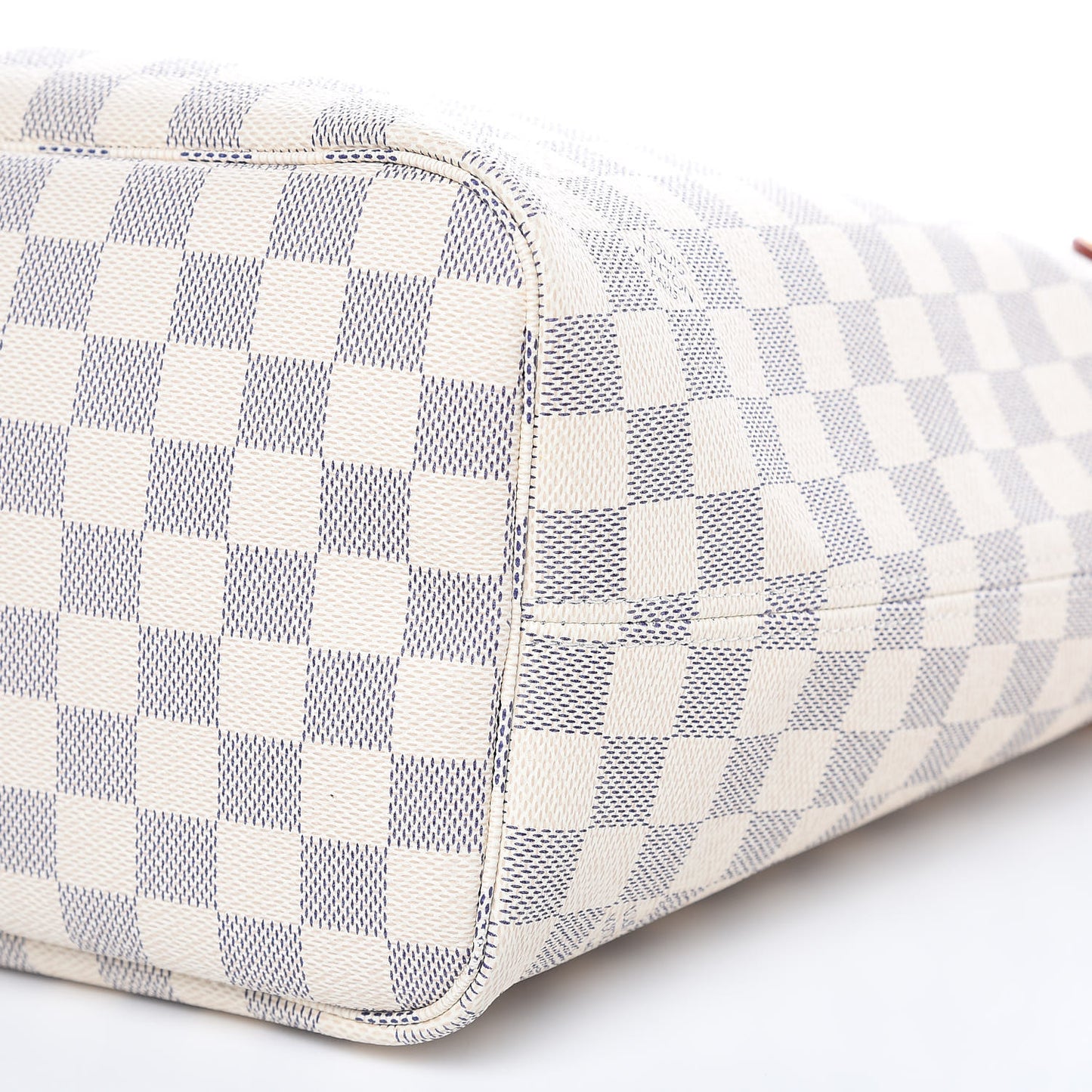 Damier Azur Neo Neverfull MM Rose Ballerine