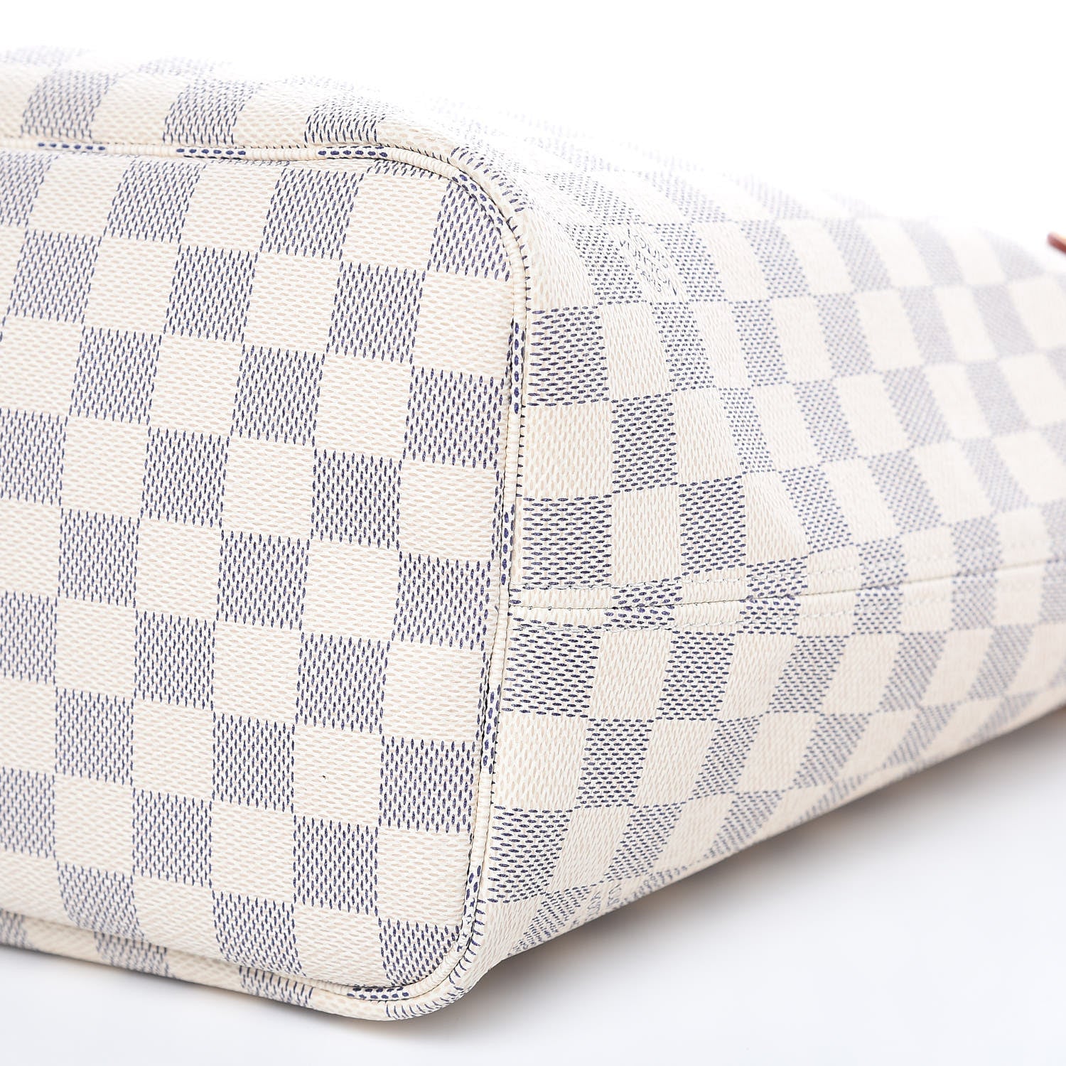 Louis Vuitton Damier Azur Neo Neverfull MM Rose Ballerine 9 of 14