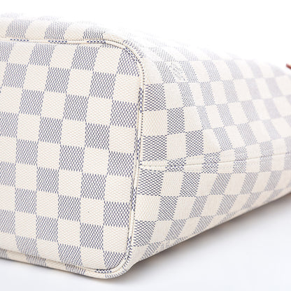 Louis Vuitton Damier Azur Neo Neverfull MM Rose Ballerine 9 of 14