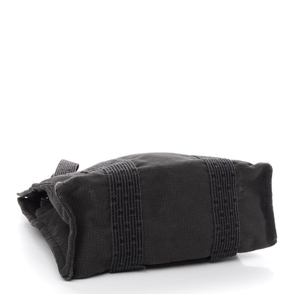 Hermes Canvas Herline Backpack Grey 4 of 8