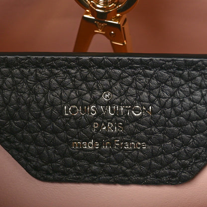Louis Vuitton Taurillon Enamel Chain Capucines BB Black Multicolor 7 of 9