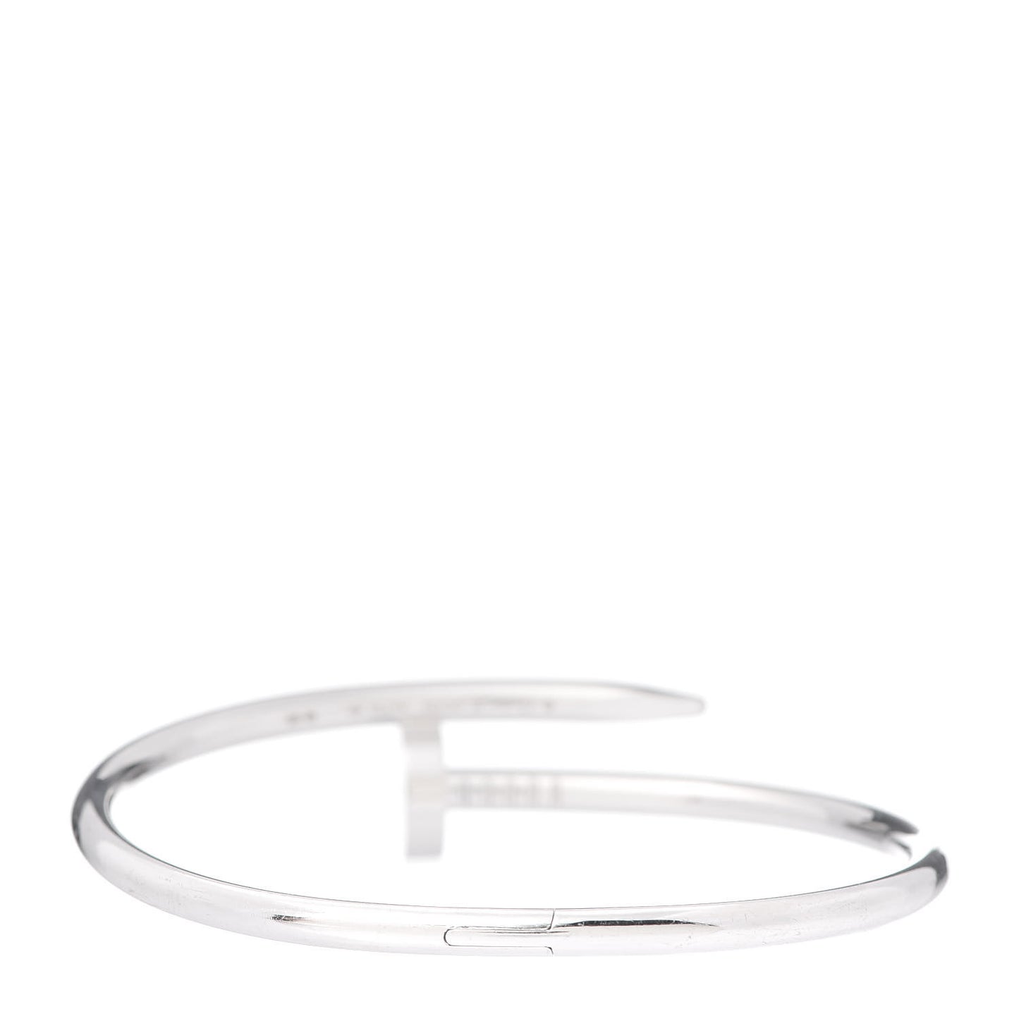 18K White Gold Juste Un Clou Bracelet 17
