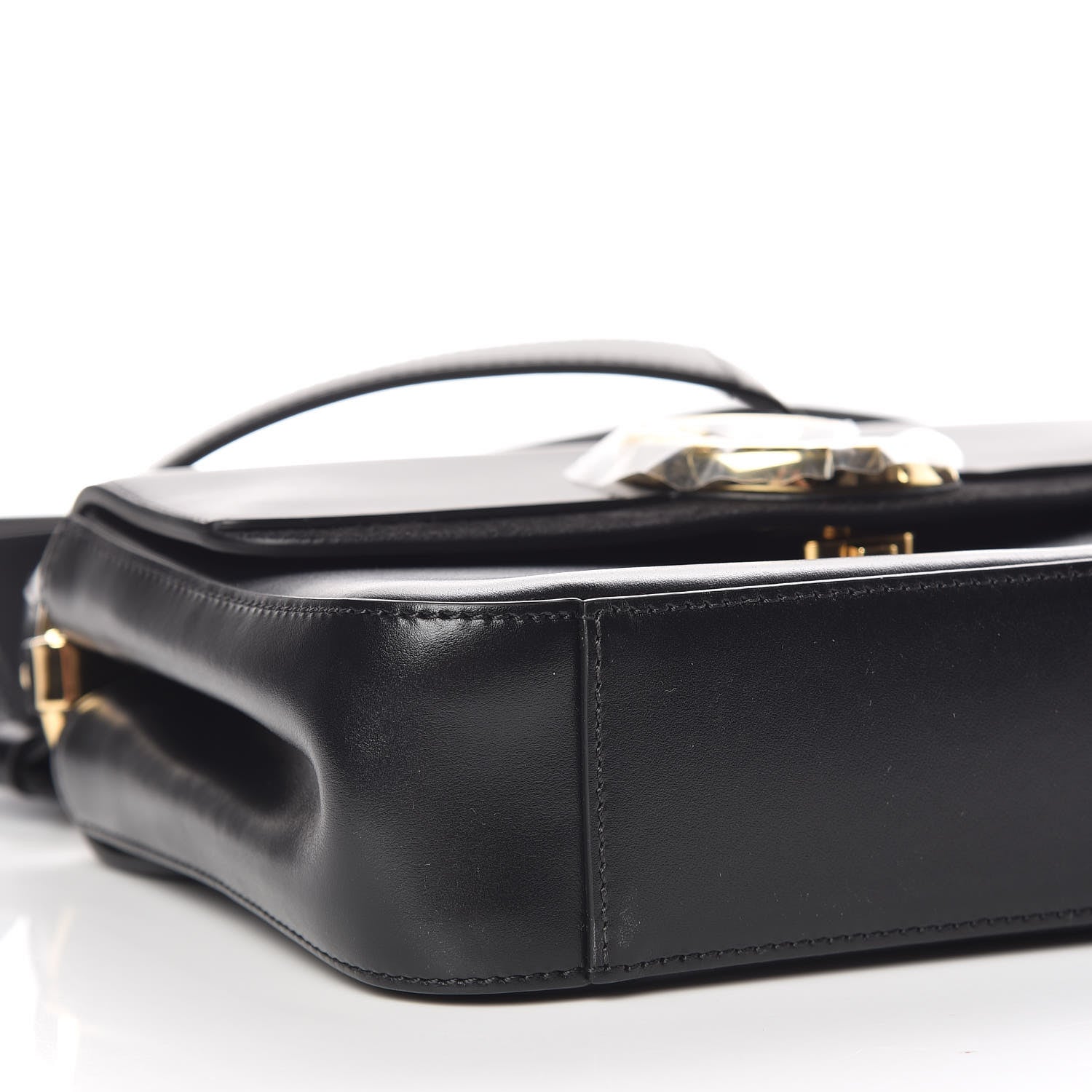 Chloe Calfskin Small C Double Carry Black 6 of 10