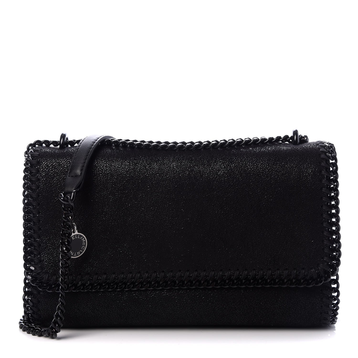 Stella McCartney Shaggy Deer Falabella Messenger Black 1 of 9