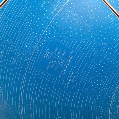 Hermes Swift Stainless Steel Reliefs Marins Nereus 24 Globe Bleu Hydra 4 of 5