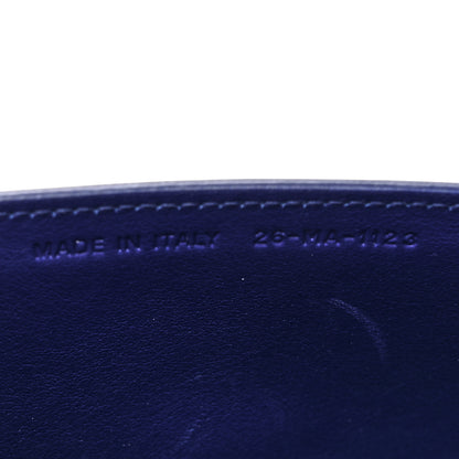 Christian Dior Calfskin Dioraddict Envelope Wristlet Bleu De Minuit 9 of 10
