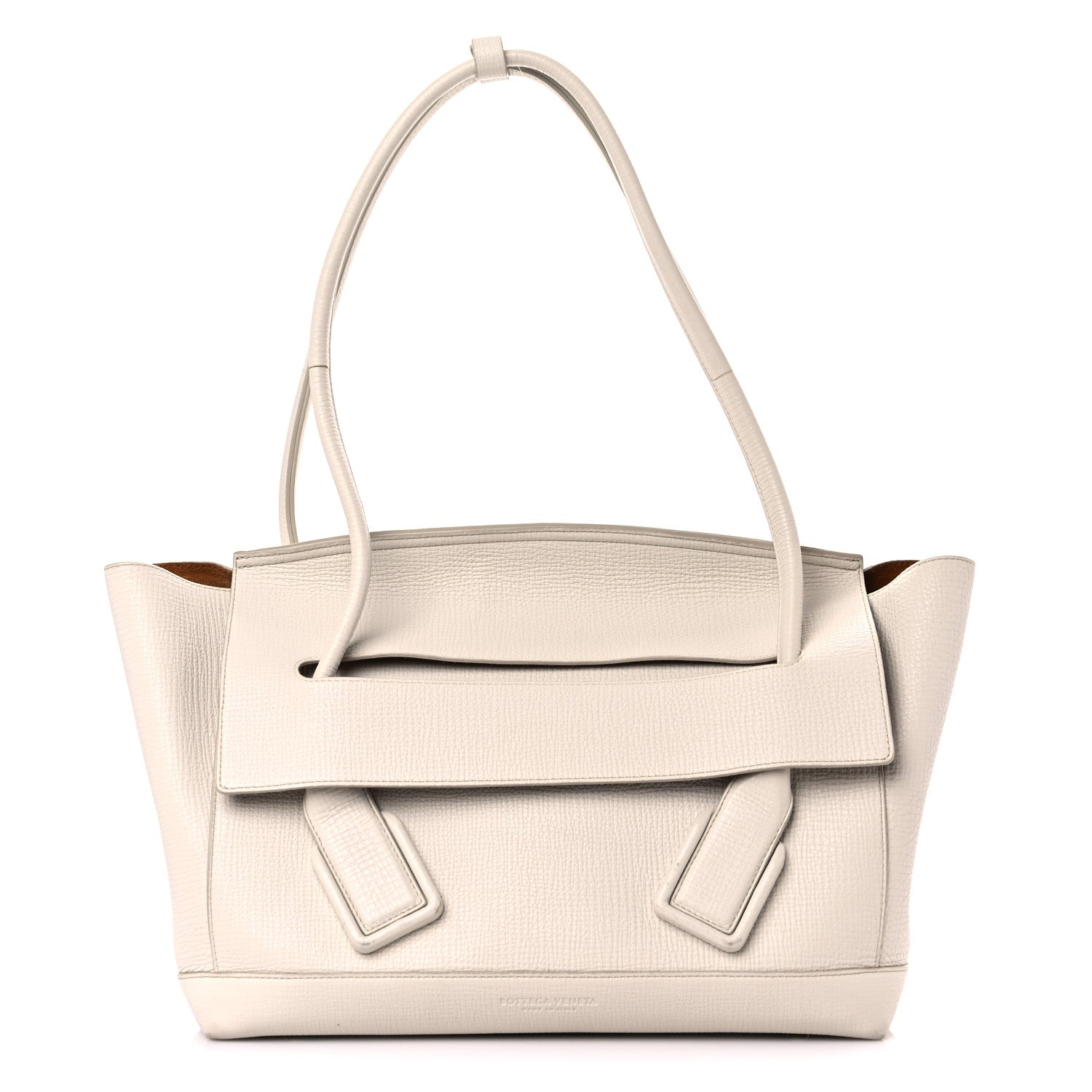 Bottega Veneta Grainy Calfskin Medium Arco Plaster 1 of 15