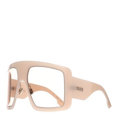 Christian Dior Acetate DiorSo Light 1 Shield Sunglasses Ivory 1 of 9