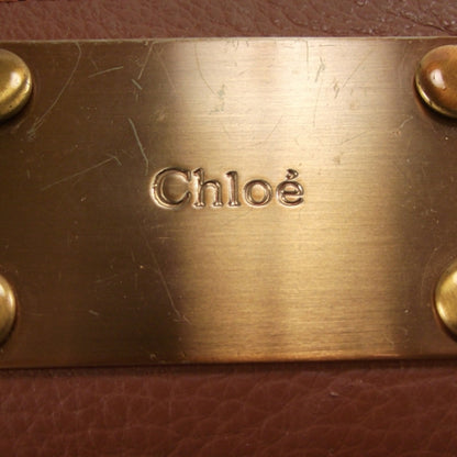 Chloe Leather Paddington Satchel Cognac 9 of 17