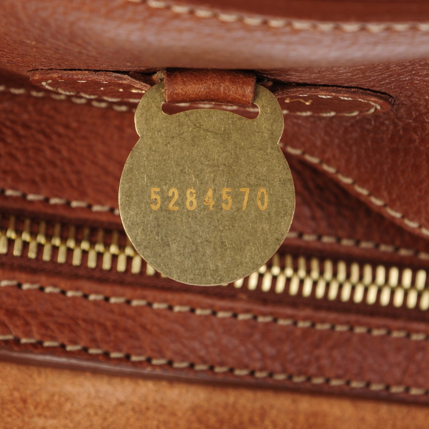 Natural Leather Bayswater Oak